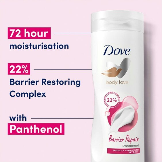 Dove Moisture Rich Trio Shower Butter 238ml, Body Wash 400ml & Body Lotion 400ml