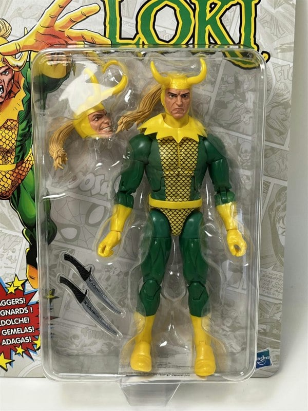 loki twin daggers marvel 7 inch figure hasbro f5883