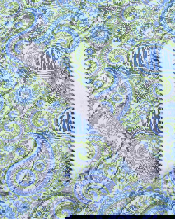 Lambretta Mens All Over Paisley Branded Retro Casual T-Shirt