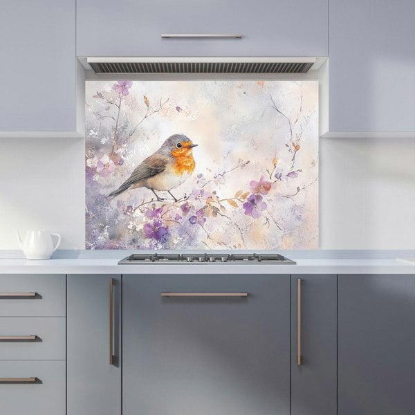 Warren Reed Robin Glass Kitchen Splashback - 00027