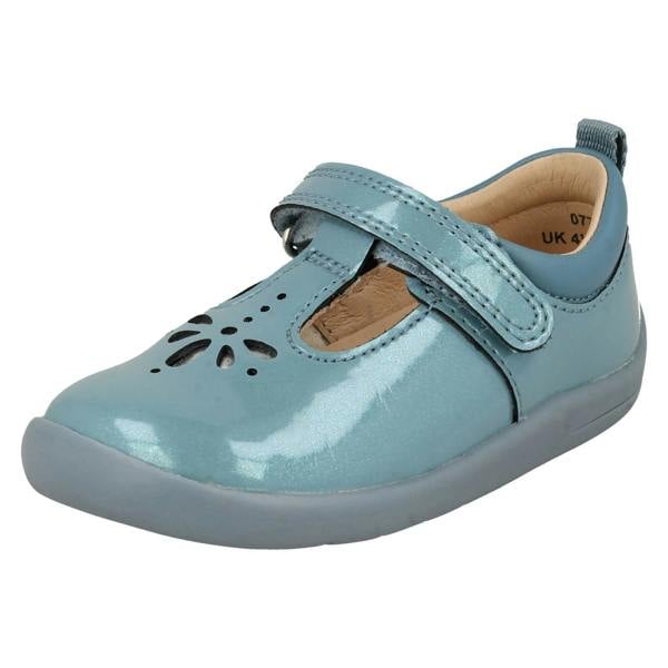 Start-rite Girls Startrite T-Bar Laser Detailed Shoes Puzzle