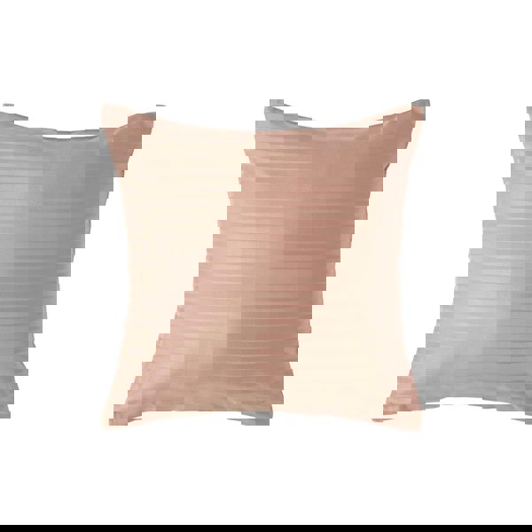 HOMESCAPES Silky 330 TC Egyptian Cotton Satin Stripe Pillowcase, European Size