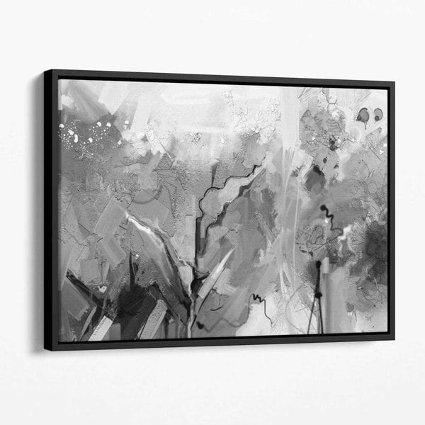 Artze Wall Art Abstract Black and White Canvas Wall Art