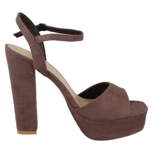 Anne Michelle Ladies Anne Michelle High Heel Platform Sandals