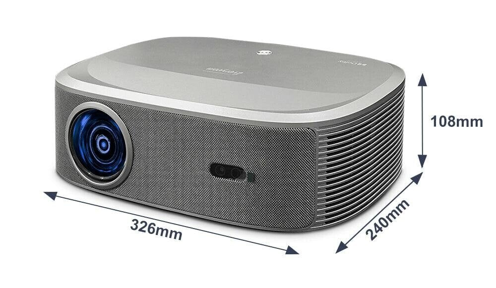 Everycom LCD projector Full HD 1080p – 900 ANSI lumens, 45-200 inches, Android 12, Dolby Audio, WiFi 6, autofocus