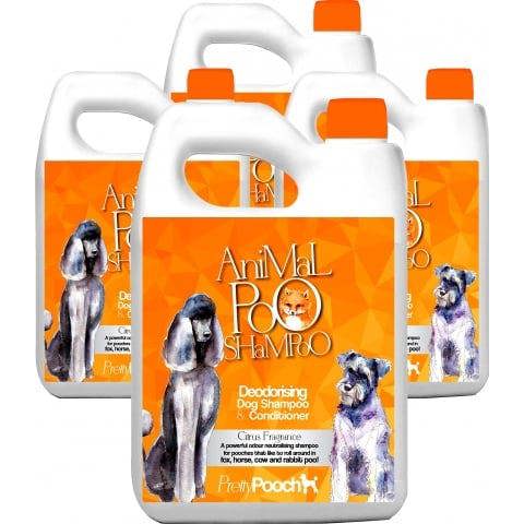 Pretty Pooch Dog Shampoo & Conditioner for Smelly Dogs - 8 Litres (Citrus Fragrance)