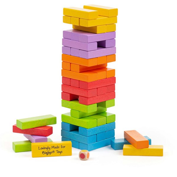 Bigjigs Toys BJ695 Stacking Tower Game