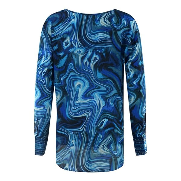 Inoa The Blue Nile 1202113 Blue Silk Fish Top