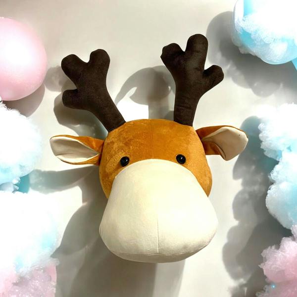 26CM REINDEER HEAD HANGER