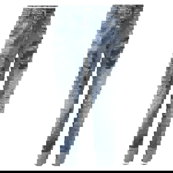 Dsquared2 Sailor Jean Blue Reinforced Ripped Jeans