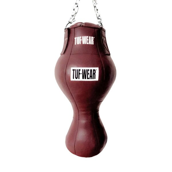 Tuf Wear Leather Uppercut Punchbag (Approx 23kg) - Oxblood