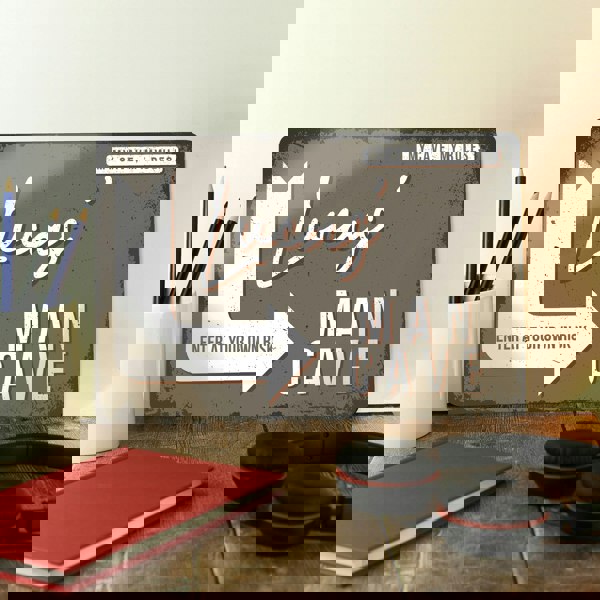 Personalised Memento Company Personalised Man Cave Metal Sign