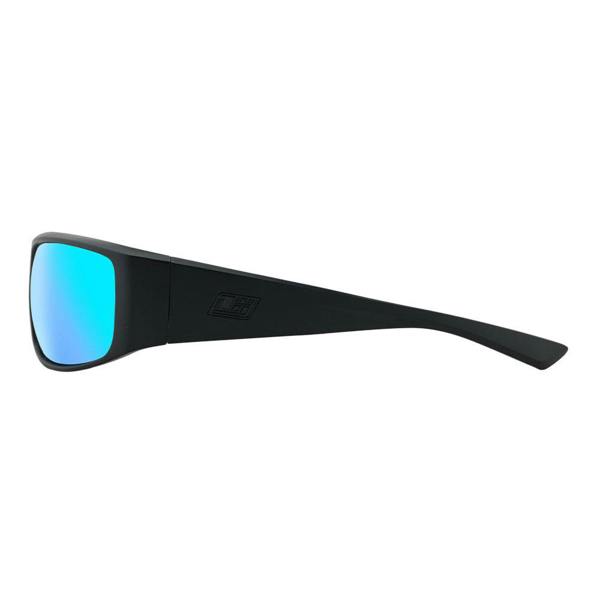 Dirty Dog SHARKY - Satin Black with Polarized Ice Blue Lens