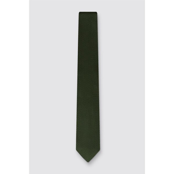 Antique Rogue Olive Knitted Tie