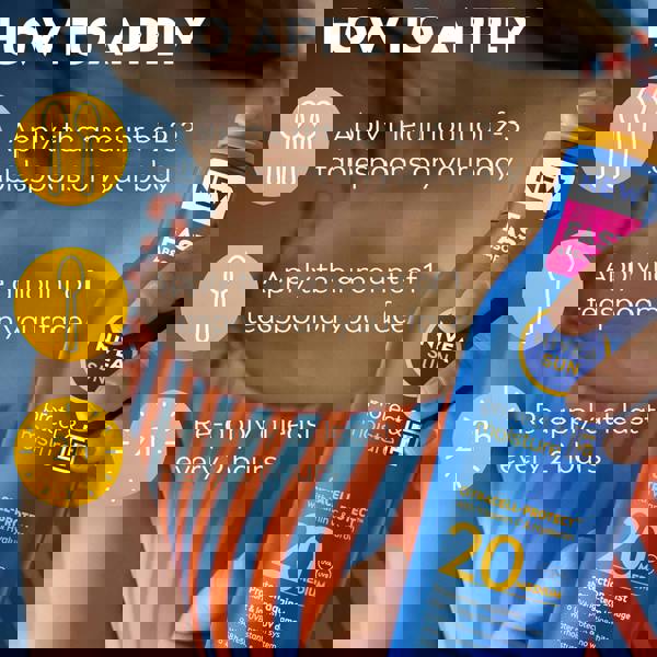 Nivea Sun Care Protect & Moisture SPF20 Lotion 200ml - Additional 2