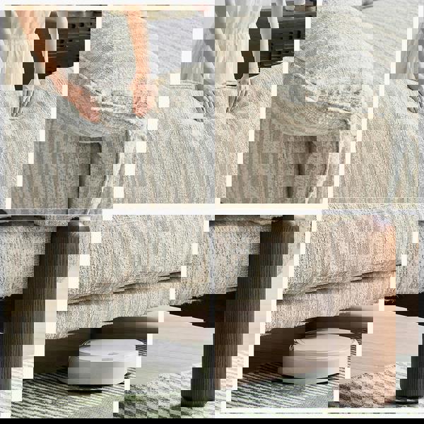 Eclat Two Seater Sofa, Linen or Chenille-Weilai Concept