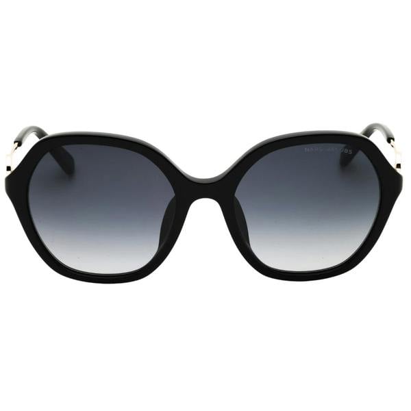 Marc Jacobs Marc 728/F/S 0807 9O Black/Grey Sunglasses 55X19X140 One Size