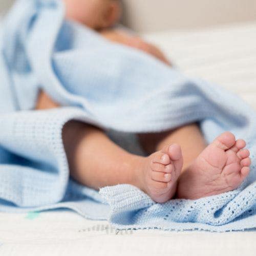 Lulujo - Cellular Blankets - Blue