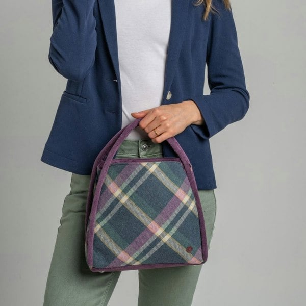 Earth Squared Tweed Tartan Margot Multiway Bag