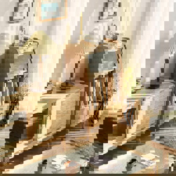 Dorilla Bedside Table, Oak, Side Table-Weilai Concept-Weilai Concept