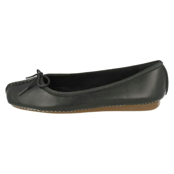 Clarks Ladies Clarks Comfort Everyday Flats Freckle Ice