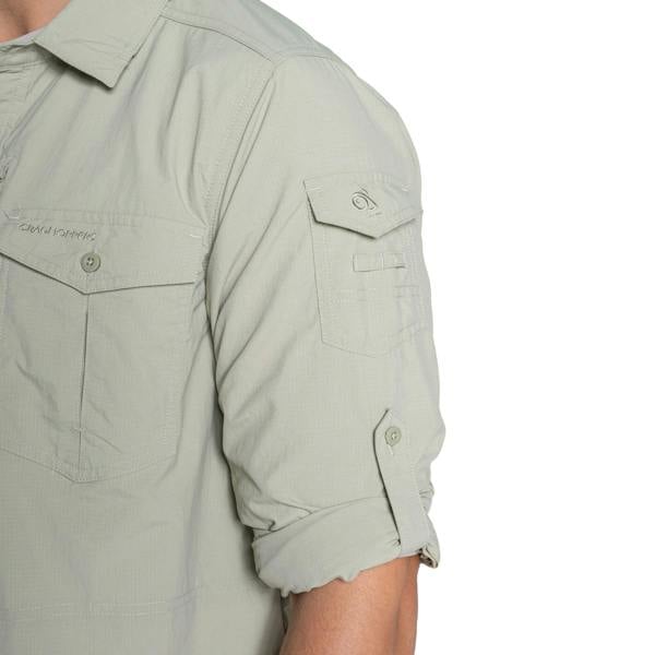 Craghoppers Mens Adventure III Nosilife Long-Sleeved Shirt - Bayleaf - 