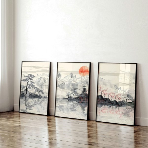 Home Office Wall | Set of 3 wall art prints