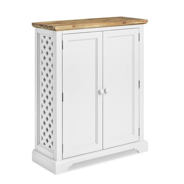 Statement Furniture Florence Shoe Storage Cabinet Large Wooden Shoe Rack