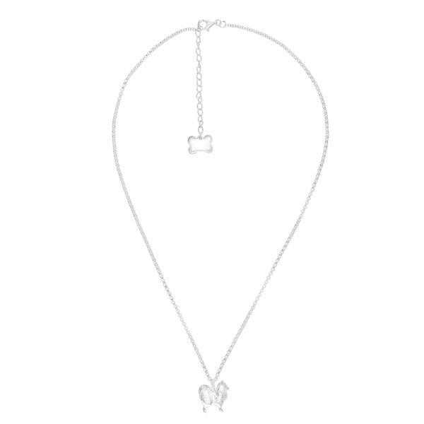 Mylee London Pomeranian Silver Necklace - Personalised