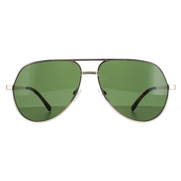 Lacoste Sunglasses L250SE 710 Gold Solid Green