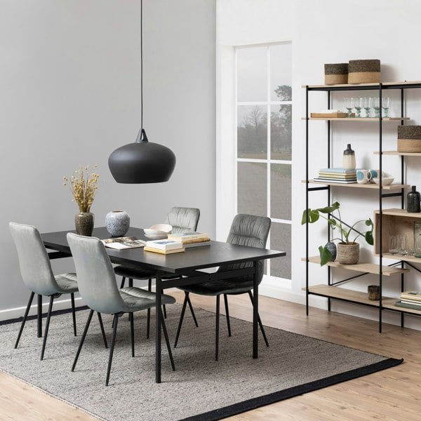Furniture To Go Angus Dining Table in Black