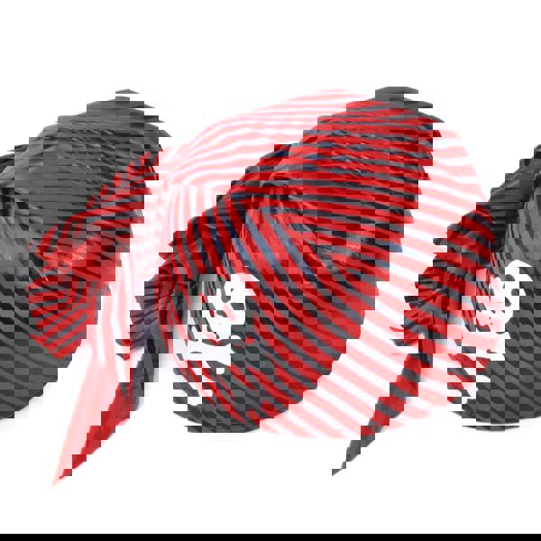 Bristol Novelty Unisex Skull Pirate Handkerchief Hat - Red/Black/White - 