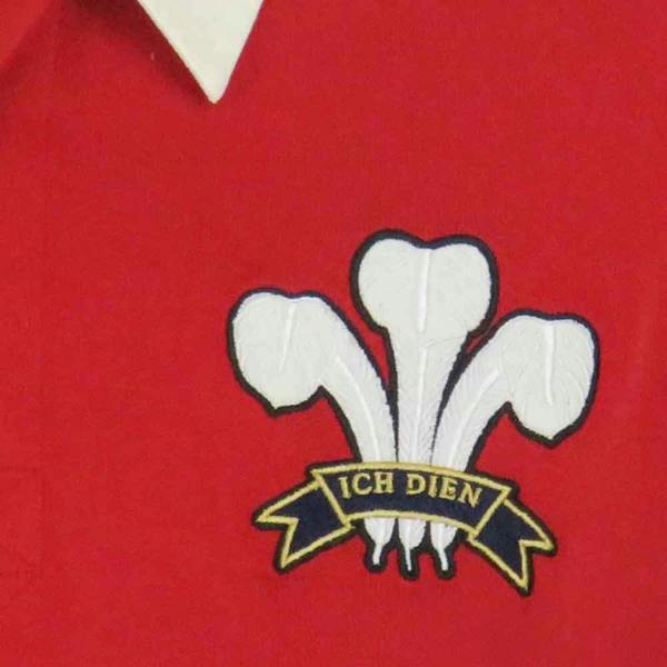 Wales Rugby Union Shirt Vintage Jersey Badge