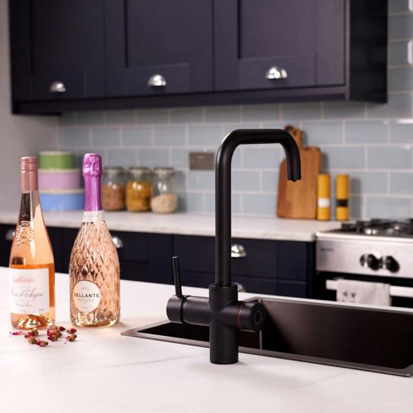 Impromta 3 in 1 Biometric Boiling Water Tap | Matt Black Finish