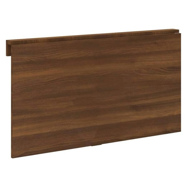 Berkfield Folding Wall Table Brown Oak 100x60x56 cm Engineered Wood