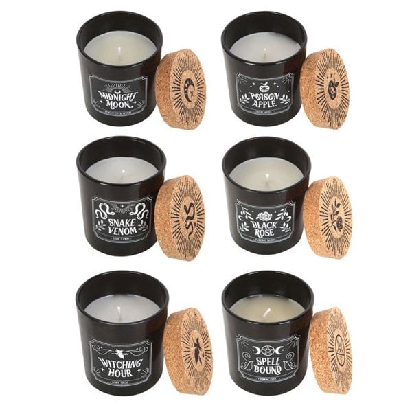 Serano Set of 6 Midnight Ritual Candles