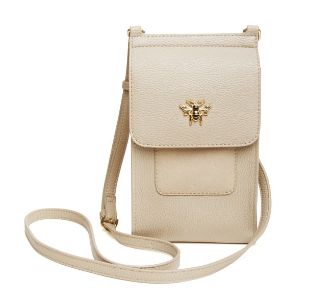 Alice Wheeler Mini Bloomsbury Bee Crossbody Phone Bag