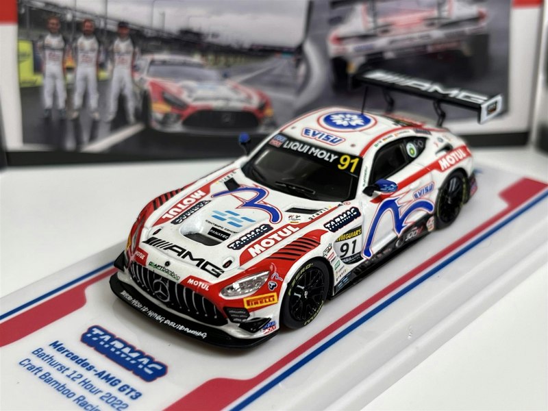 Tarmac Mercedes AMG GT3 Bathurst 12 Hour 2022 #91 1:64 Tarmac Works T6406222BH91