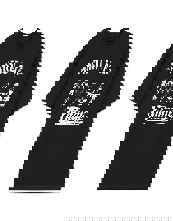 Show Me The Merch Mens Black Made In 1954 Short Sleeved T-Shirt