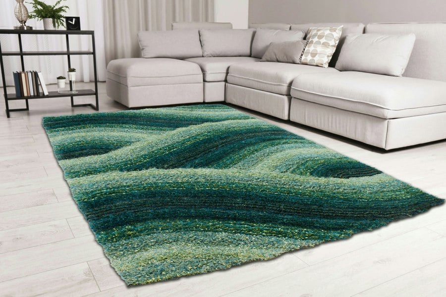 DS Living ULTRA PLUSH WAVE BLUE