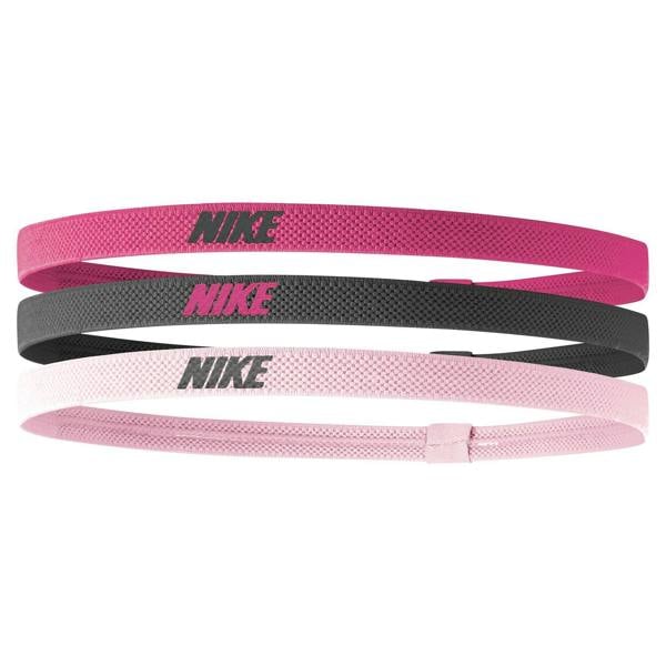 Nike 2.0 2024 Elastic Headband (Pack of 3) - Spark/Gridiron/Pink Glaze