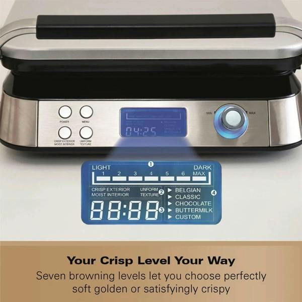 Hamilton Beach Pro Smart Waffle Maker