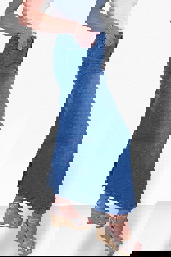 Paulo Due Women's Denim Maxi Skirt