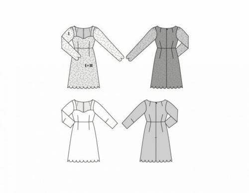 Burda Sewing Pattern 5835 Dresses For Women, 8-18 (34-44) - Intermediate