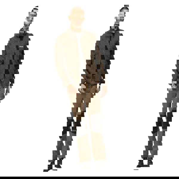 Regatta Mens Newhill Marl Full Zip Fleece Jacket - Crocodile - 