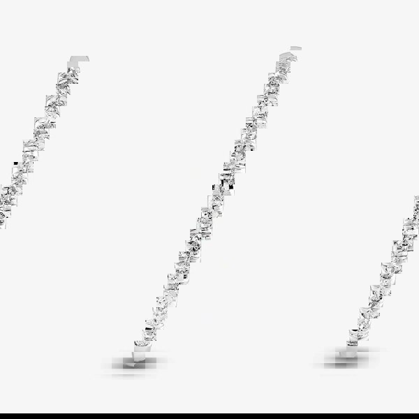 T. H. Baker 9ct White Gold 0.25ct Diamond Pavé Set Half Eternity Ring TH014833R