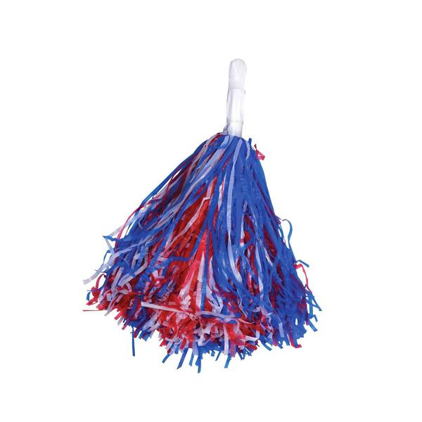 Bristol Novelty Tricolour Pom Pom - Red/White/Blue - 