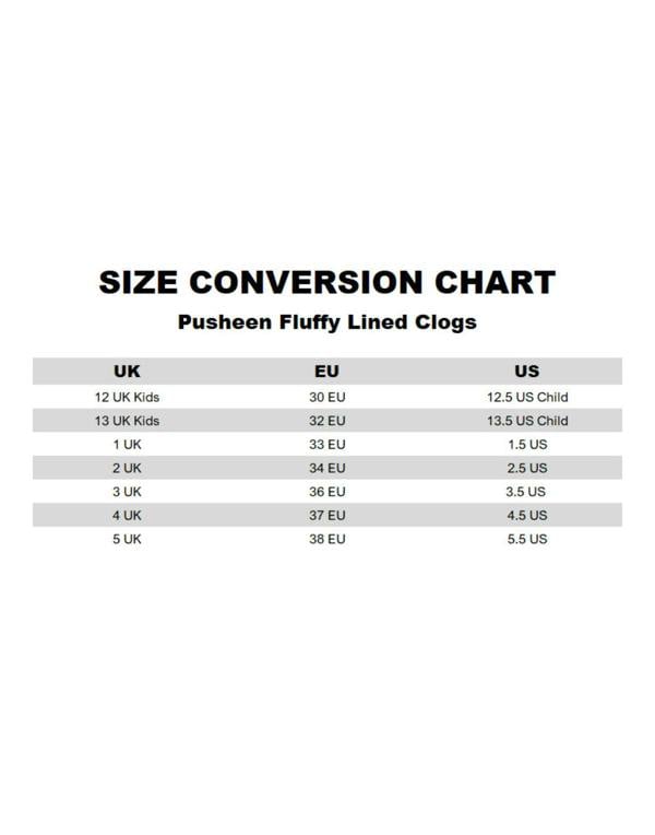 Pusheen Girls Purple Heart Clogs