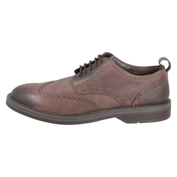 Clarks Mens Clarks Smart Casual Lace Up Brogue Shoes Aldwin Limit