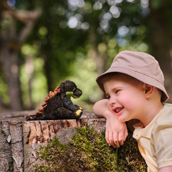 Charlie Bears Cuddle Cub Stegosaurus - Charlie Bears Small Plush